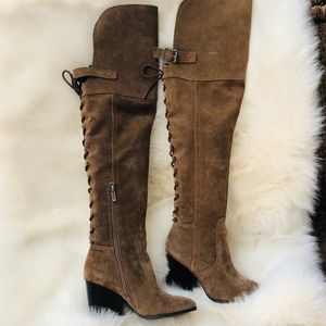 Circus Sam Edelman Over the Knee Suede Boots